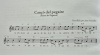 Partitura de la Cançó del Pegaire recollida per Joan Amades