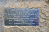 Placa commemorativa a Ramon Vila Capdevila, àlies Caracremada
